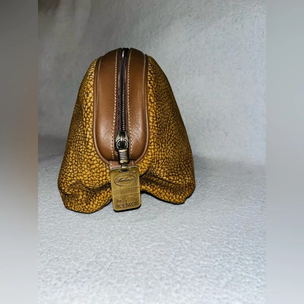 Borbonese Quail Suede Small Clutch/Pouch - Picture 8 of 12